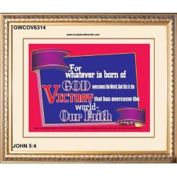 VICTORY   Biblical Art   (GWCOV6314)   "23X18"