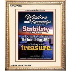 WISDOM AND KNOWLEDGE   Bible Verses    (GWCOV6563)   
