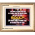 WHAT SHALL A MAN GIVE FOR HIS SOUL   Framed Guest Room Wall Decoration   (GWCOV6584)   "23X18"