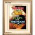 THE SUN SHALL NOT SMITE THEE   Biblical Paintings Acrylic Glass Frame   (GWCOV6656)   "18x23"