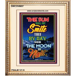 THE SUN SHALL NOT SMITE THEE   Christian Paintings Acrylic Glass Frame   (GWCOV6657)   