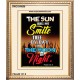 THE SUN SHALL NOT SMITE THEE   Contemporary Christian Art Acrylic Glass Frame   (GWCOV6658)   