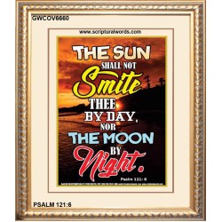 THE SUN SHALL NOT SMITE THEE   Framed Bible Verse   (GWCOV6660)   
