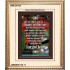 A MIGHTY TERRIBLE ONE   Bible Verse Frame for Home Online   (GWCOV724)   "18x23"