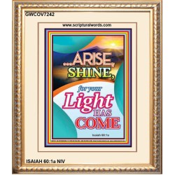 ARISE SHINE   Printable Bible Verse to Framed   (GWCOV7242)   