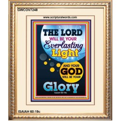 YOUR GOD WILL BE YOUR GLORY   Framed Bible Verse Online   (GWCOV7248)   