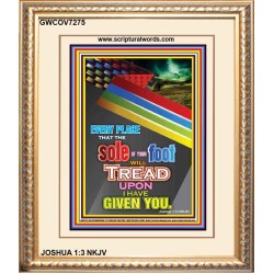 THE SOLE OF YOUR FEET   Christian Framed Art   (GWCOV7275)   