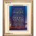 WORD OF GOD IS TWO EDGED SWORD   Framed Scripture Dcor   (GWCOV735)   "18x23"