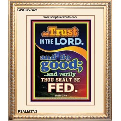 TRUST IN THE LORD   Bible Verse Picture Frame Gift   (GWCOV7421)   