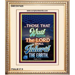 WAIT UPON THE LORD   Bible Verses Frame for Home   (GWCOV7425)   "18x23"