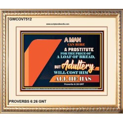 ADULTERY   Bible Verse Frame   (GWCOV7512)   