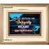 WALK IN INTEGRITY   Unique Bible Verse Frame   (GWCOV7559)   "23X18"