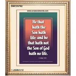 THE SONS OF GOD   Christian Quotes Framed   (GWCOV762)   