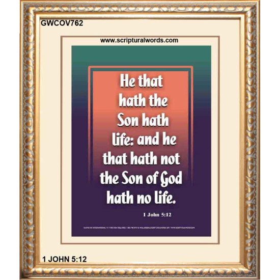 THE SONS OF GOD   Christian Quotes Framed   (GWCOV762)   