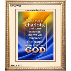 TRUST IN THE LORD   Christian Quote Frame   (GWCOV768)   