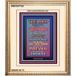 A MIGHTY MAN   Bible Verse Framed Art   (GWCOV7720)   "18x23"