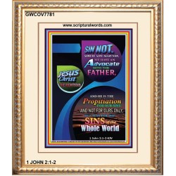 THE PROPITIATION FOR OUR SINS   Bible Verses Poster   (GWCOV7781)   
