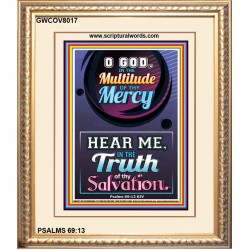 TRUTH OF THY SALVATION   Framed Bible Verses   (GWCOV8017)   