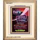 TURN TO GOD   Scripture Wooden Frame   (GWCOV8077)   