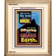 THY SEED SHALL BE GREAT   Scripture Wood Frame Signs   (GWCOV8078)   