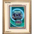 TURN AWAY FROM EVIL   Encouraging Bible Verses Framed   (GWCOV8082)   "18x23"