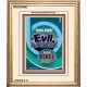 TURN AWAY FROM EVIL   Encouraging Bible Verses Framed   (GWCOV8082)   