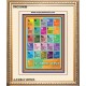 A-Z BIBLE VERSES   Christian Quote Framed   (GWCOV8088)   