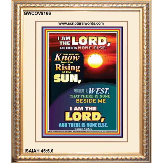 THE RISING OF THE SUN   Acrylic Glass Framed Bible Verse   (GWCOV8166)   