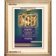 THY GOD IN THE MIDST OF THEE IS MIGHTY   Biblical Art Acrylic Glass Frame   (GWCOV831)   