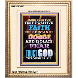 TRUST GOD AT ALL TIMES   Biblical Paintings Acrylic Glass Frame   (GWCOV8415)   