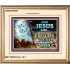 YE SHALL BE SAVED   Unique Bible Verse Framed   (GWCOV8421)   "23X18"
