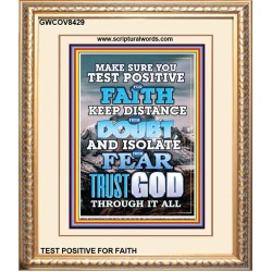 TRUST GOD   Framed Bible Verse   (GWCOV8429)   
