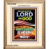 ADONAI JEHOVAH SHAMMAH GOD IS HERE   Framed Hallway Wall Decoration   (GWCOV8654)   "18x23"