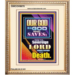 THE SOVREIGN GOD   Christian Paintings Acrylic Glass Frame   (GWCOV8670)   