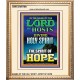 THE SPIRIT OF HOPE   Bible Verses Wall Art Acrylic Glass Frame   (GWCOV8798)   