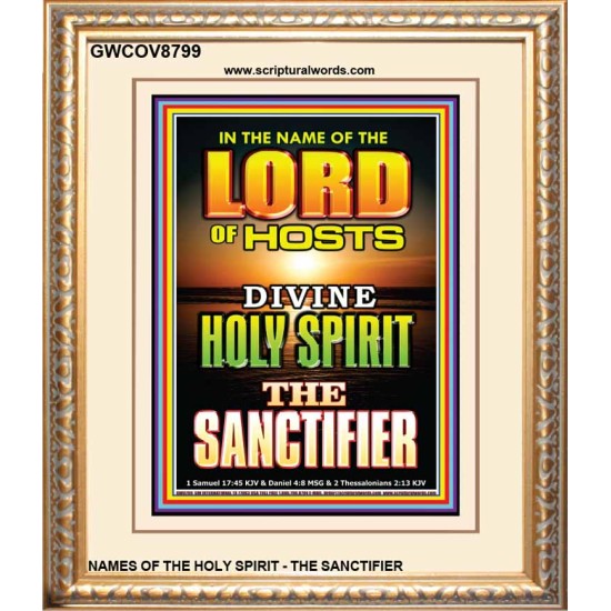 THE SANCTIFIER   Bible Verses Poster   (GWCOV8799)   