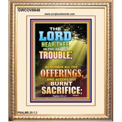 ALL THY OFFERINGS   Framed Bible Verses   (GWCOV8848)   
