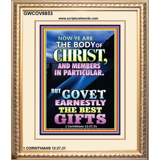 YE ARE THE BODY OF CHRIST   Bible Verses Framed Art   (GWCOV8853)   