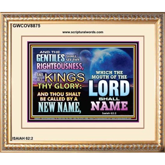 A NEW NAME   Contemporary Christian Paintings Frame   (GWCOV8875)   