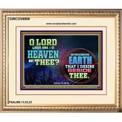WHOM HAVE I IN HEAVEN   Contemporary Christian poster   (GWCOV8909)   "23X18"
