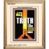 WALK IN THE TRUTH   Large Framed Scripture Wall Art   (GWCOV9121)   "18x23"