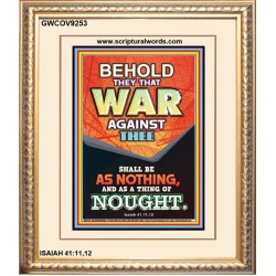 THEY THAT WAR AGAINST YOU   Scripture Art   (GWCOV9253)   