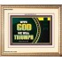 WITH GOD WE WILL TRIUMPH   Large Frame Scriptural Wall Art   (GWCOV9382)   "23X18"