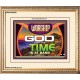 WORSHIP GOD FOR THE TIME IS AT HAND   Acrylic Glass framed scripture art   (GWCOV9500)   
