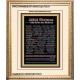 NAMES OF JESUS CHRIST WITH BIBLE VERSES IN GERMAN LANGUAGE {Namen Jesu Christi}   Wooden Frame   (GWCOVNAMESOFCHRISTDEUTSCH)   