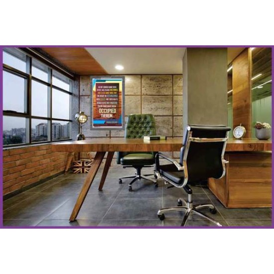 BE ESTABLISHED WITH GRACE   Framed Office Wall Decoration   (GWEXALT4749)   