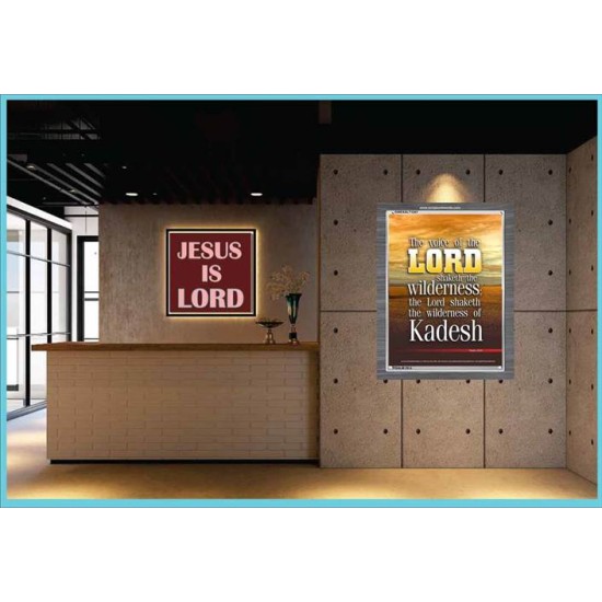 VOICE OF THE LORD IS POWERFUL   Scripture Wall Art   (GWEXALT1241)   