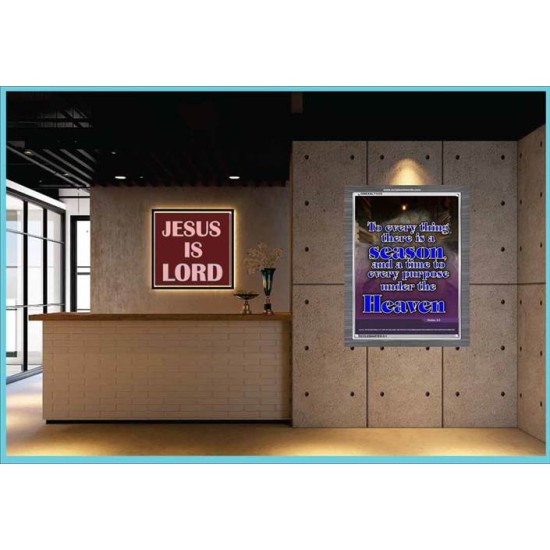A TIME TO EVERY PURPOSE   Bible Verses Poster   (GWEXALT1315)   