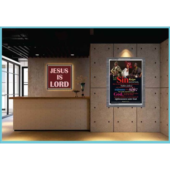YIELD YOURSELVES UNTO GOD   Bible Scriptures on Love Acrylic Glass Frame   (GWEXALT3155)   