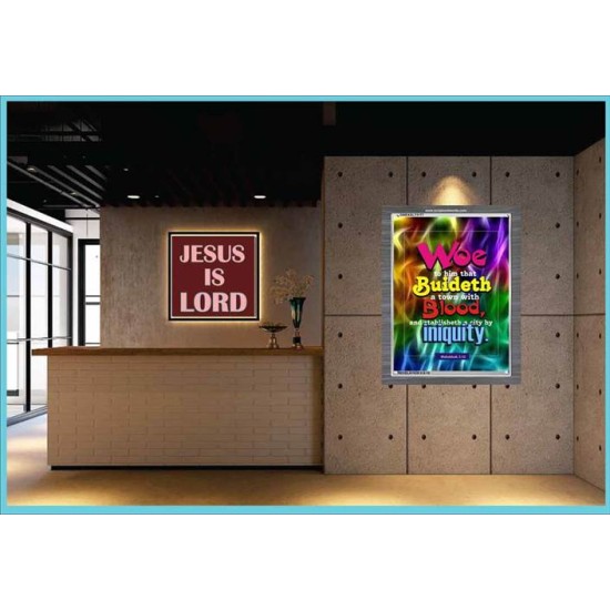 WOE    Bible Verses  Picture Frame Gift   (GWEXALT3177)   